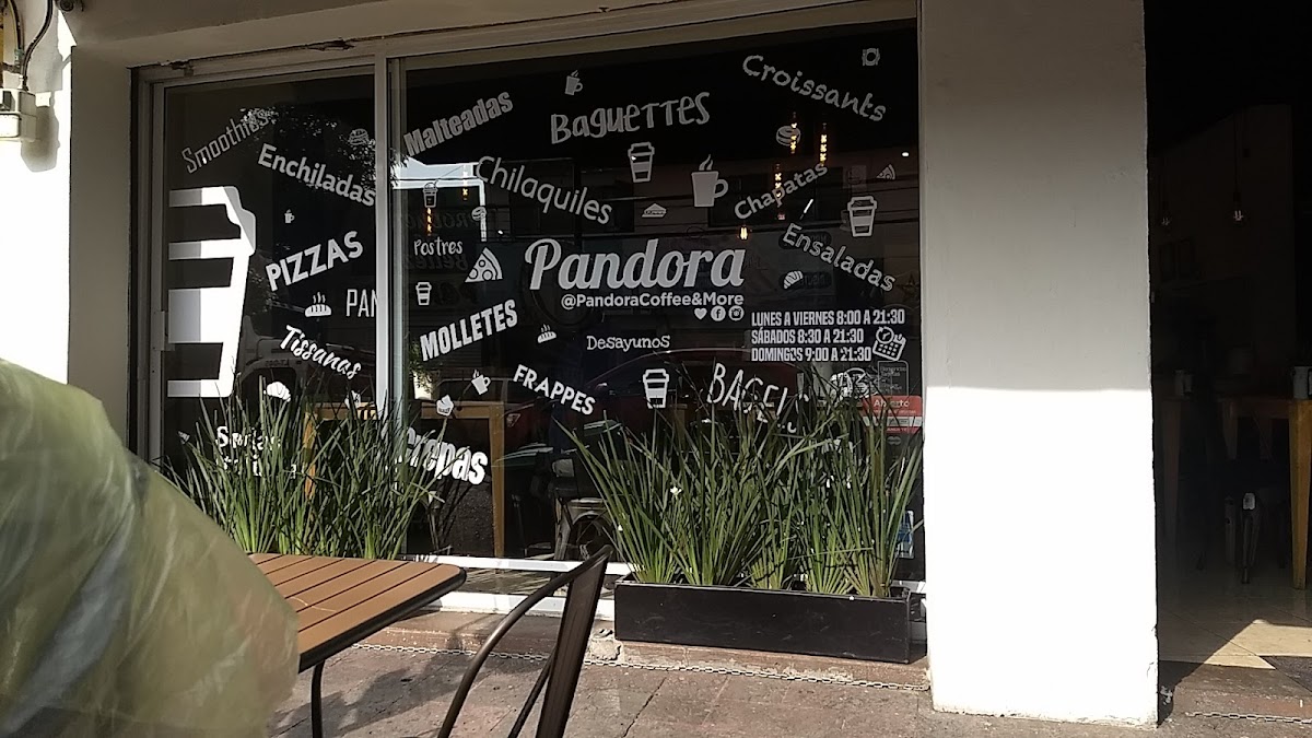 Pandora Coffee & More Viveros Menu - Image 3